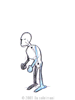 On-spot flip back jump keyposes