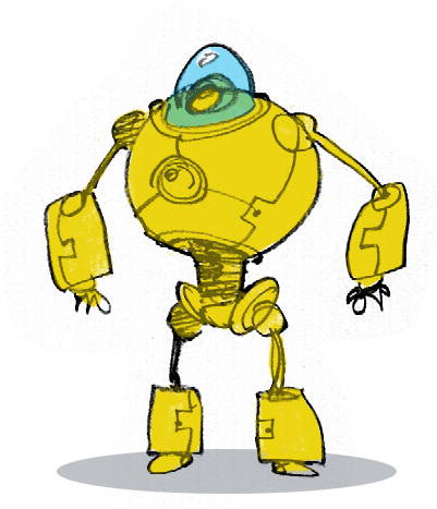 yellow robot